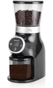 Saachi Electric Conical Espresso Coffee Bean burr Grinder (Home use-compact size)
