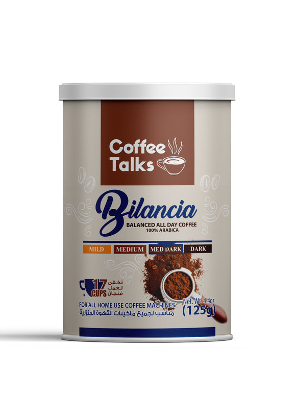Coffee Talks Bilancia Espresso Ground 100% Arabica 125g
